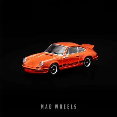ماکت ماشین پورشه 911 کررا Porsche 911 Carrera RS 2.7 برند MINI GT رنگ Tangerine مقیاس ۱:۶۴ - Image 5