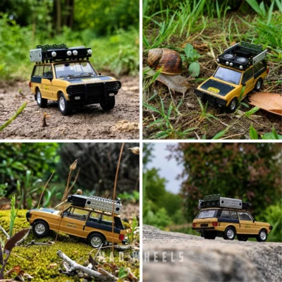 ماکت ماشین رنج روور کمل کلاسیک Range Rover Classic برند MINI GT نسخه Camel Trophy 1981 | مقیاس ۱:۶۴ - Image 5