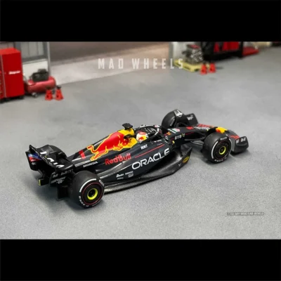ماکت ماشین فرمول یک ردبول ریسینگ Oracle Red Bull Racing RB19 برند MINI GT نسخه قهرمان جایزه بزرگ بحرین | مقیاس ۱:۶۴ - Image 5