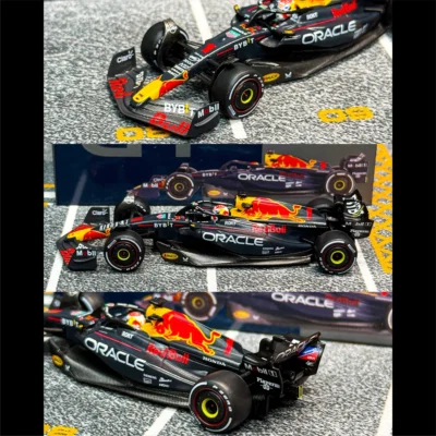 ماکت ماشین فرمول یک ردبول ریسینگ Oracle Red Bull Racing RB19 برند MINI GT نسخه قهرمان جایزه بزرگ بحرین | مقیاس ۱:۶۴ - Image 7