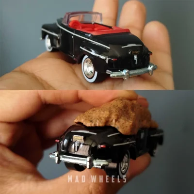 ماکت ماشین فلزی فورد سوپر دی‌لوکس (Ford Super De Luxe) هات ویلز پرمیوم سری Back To The Future | مقیاس ۱:۶۴ - Image 4