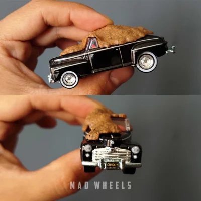 ماکت ماشین فلزی فورد سوپر دی‌لوکس (Ford Super De Luxe) هات ویلز پرمیوم سری Back To The Future | مقیاس ۱:۶۴ - Image 5